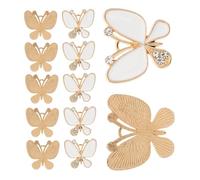 SEWACC 30 Pièces Charms Strass Diy Embellissements Mobiles pour Filles Création Facile