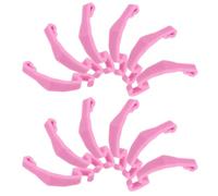 SEWACC 30 Pièces Clips de Fixation pour Cages Animaux Boucles Latérales pour Cages à Oiseaux Clips Plastique Attaches Verrous de Boucle Latérale Accessoires