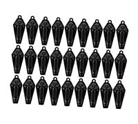 SEWACC 30 pièces Coffin Design Alloy DIY Pendants For Necklace Keychains Durable Jewelry Making Supplies