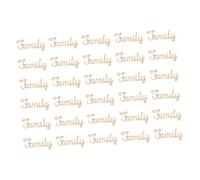 SEWACC 30 pièces Home Hanging Decor Craft Wood Tag Family Words Alphabet Sign For Party Wedding Birthday