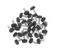 SEWACC 30 pièces Lot Meubles Réglables Niveleurs Robustes pour Tables et Chaises Protège-Sol Antidérapant et Silencieux Ajustement Facile pour Stabiliser Meubles