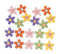 SEWACC 30pièces Breloques Fleurs Mini Pendentifs Fournitures Pour Bijoux Diy Accessoires De Création De Colliers Et Bracelets