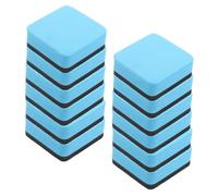 SEWACC 30pièces Gommes Magnétiques pour Tableau Mini Effaceurs Secs Colorés pour École et Bureau Nettoyeurs Réutilisables pour Tableau et Accessoires Enseignants et Scolaires