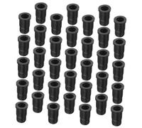 SEWACC 35 pièces Manchons Roulettes Pivotantes Abs Résistants Lot de Douilles Tige Roulette pour Réparation Meubles