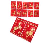 SEWACC 360 Pièces Chinese Year Packet Envelopes Year Of The Horse Creative Hundredyuan Packets Vietnamese Style Lunar Blessings For Family Celebrations