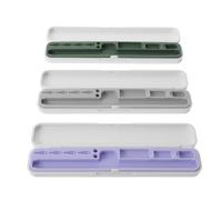 SEWACC 3pièces Étui pour Stylet Lot de Rangement Antichoc Multi-Compartiments pour Stylets Compatible avec Apple Pencil Génération Organisateur de Résistant aux Chutes pour Tablettes