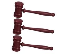 SEWACC 3pièces Marteau De Juge Jouet Lot de Mini Marteaux pour Garçon Fille Accessoires De Costume Halloween Décorations De Fête Marteau Jouet