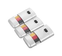 SEWACC 3pièces Peinture Faciale Aux Couleurs Du Drapeau Allemand Crayons De Peinture Pour Événements Sportifs Et Fêtes Facile à Nettoyer Résistants Aux Taches Pour Fans De Football