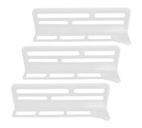 SEWACC 3pièces Séparateur Réfrigérateur Organise Et Divise Espace De Rangement Pour Bouteilles Fruits Légumes Compartiments Bac Accessoire Multifonction Pour Cuisine