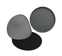 SEWACC 3pièces Tapis Alimentation pour Chien et Chat Imperméable avec Bords Surélevés Protège Les Sols et Maintient Les Gamelles Place