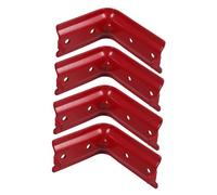 SEWACC 4 Ensemble Support Mural pour Extincteur Crochet avec Revêtement Poudré Capacité Compatible avec Extincteurs Poudre et Autres Types Fixation Murale Sécurisée pour Bureau et