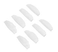 SEWACC 4 Paires de Coussinets en Silicone Souple Réutilisables pour Rehaussement de Cils, Forme Bouclier, Faciles à Nettoyer, pour Usage à Domicile et Routines de Lifting des Cils