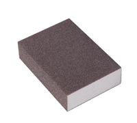 SEWACC 4 pièces Bloc Éponge Ponçage Double Face Grain Varié Fin Moyen Grossier Très Fin Polissage pour Meubles et Cuisine Nettoyage Facile et Usage Humide Sec
