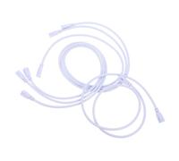 SEWACC 4 pièces Câble Double Extrémité Broches pour Tube LED Intégré Cordon de Liaison Sécurisé pour Connexion sans Soudure