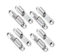 SEWACC 4 Pièces Charnières de Porte de Charnières à Vis Robustes pour Portes Intérieures Rotation Silencieuse et Résistance à Humidité Adaptées pour Armoires et Meubles