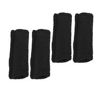 SEWACC 4 Pièces Chiffon D’Entretien pour Queue de Billard, Coton Noir | Réutilisable, Retire les Taches Tenaces, Convient aux Queues de Billard et Snooker, Accessoire Pratique