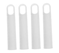 SEWACC 4 pièces Lot de Embouts de Rechange pour Manche Balai Plastique Renforcé Adaptateur Poignée Balai et Pelle à Poussière Accessoires Légers pour Nettoyage Maison Bureau Commerce