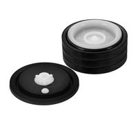 SEWACC 4 pièces Lot de Membranes pour Électrovanne avec Plastique Blanc Diaphragme Étanche pour Robinet Arrêt Wc Réparation Système Alimentation Eau Contrôle Fiable Du Débit