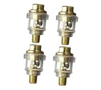 SEWACC 4 Pièces Mini Huileur Pneumatique Pouce pour Maintenance Doutils à Air Injecteur Dhuile Compact et Lubrificateur Automatique pour Outils Pneumatiques Kit