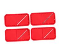 SEWACC 4 pièces Patch PVC Blood Type Positive B Ab O Autocollants pour Vêtements Résistants et Durables Indicateurs Pratiques pour Sports Extérieur et Exploration