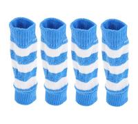 SEWACC 4 Pièces Pet Dog Leg Warmers Adjustable Elbow Protector Sleeve Front and Back Leg Wraps Elastic Knitted Breathable Socks