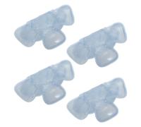SEWACC 4 Pièces Pochette Glacée pour Chapeau, Coussinet de Refroidissement en Gel Pvc Transparent, Soulagement Immédiat, pour Chapeau et Casque, Équitation et Chantier