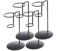 SEWACC 4 pièces Support Cône Crème Glacée Métal Porte-cornets Léger et Portable pour Présentation de Glace pour Fêtes Restaurants et Marchés