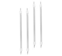 SEWACC 4 Pièces Tube Chauffant en Quartz et Céramique Blanc pour Radiateur D'appoint, Performance de Chauffage Rapide et Efficacité Énergétique pour Espace Intérieur