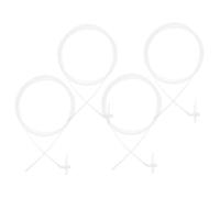 SEWACC 4 Pièces Tube Extension pour Mousse Expansive Embouts Applicateurs Installation Facile Compatible avec Principales Marques de Mousse pour Rénovation Calfeutrage Portes et Fenêtres