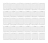 SEWACC 40 Pièces Cartes de Présentation pour Nail Art en Papier Blanc, Épaisses et Faciles à Utiliser, pour Usage Personnel et Exposition de Produits D'ongles à Pression