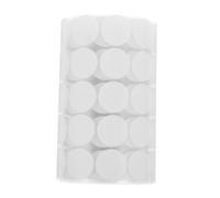 SEWACC 400 Paires Pastilles Adhésives Rondes Ruban Auto Adhésif Double Face Blanc Points Crochet Boucle pour Rideaux Maison et Bureau Fixation Durable et Étanche