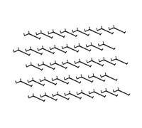 SEWACC 40pièces Écarteurs De Branches Arbres Fruitiers Plastique Outils Écartement Angles Formes Écarteurs De Branches Fruitières Outils De Modelage De