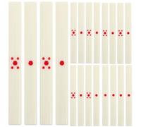 SEWACC 44 Pièces Bâtonnets de Pari Rouge en Plastique, Portables | Marquages Clairs, Finition Lisse, pour Tables Automatiques et Parties Familiales, Design Moderne