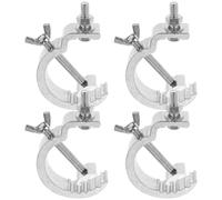 SEWACC 4pièces Crochets Pince Éclairage Scène Renforcés Antirayures Fixation Truss pour Projecteurs Dj