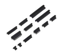 SEWACC 5 Ensembles Bouchons Anti-poussière pour Ports PC Lot de Protection Saleté et Éclaboussures pour Air Retina