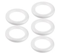 SEWACC 5 Pièces Cercle De Bricolage Ruban De Maille De Noël Formes en Polystyrène Décorations De Noël Rouges Para Branches De Pin De Noël Guirlande De Cèdre Noël Nativité Mousse Blanche