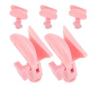 SEWACC 5 Pièces Pince de Fixation du Support de Microphone avec Ressort, Plastique et Métal, Réglage Flexible de L'angle, pour Enregistrement et Streaming