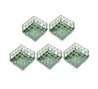 SEWACC 5 Pièces Plaques avec pour Décoration de Voiture de Mariage Accessoires de Fleuriste pour Ornement Matériaux Plastiques Sans Odeur Design Élégant et Pratique