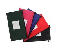 SEWACC 5 Pièces Pochette de Banque Cuir PU avec Étiquette Organiseur Portable pour Reçus Cartes et Documents Rangement Compact pour Bureau et Voyage