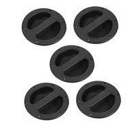 SEWACC 5 pièces Poignées de Haut Parleur Encastrées Abs Accessoires pour Transporter Vos Enceintes Noir