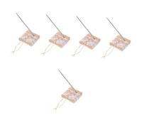 SEWACC 5 Pièces Stylo de Mariage Élégant Lin pour Accessoire de Fête et de Saint Valentin