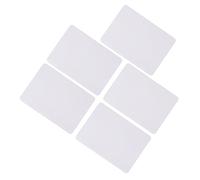 SEWACC 5 Pièces Tableaux Blancs Sans Cadre Bois Double Face Décriture Portables pour Garçon Fille Éducation Précoce Dessin et Messages à