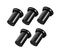 SEWACC 5 pièces Tube Bass Reflex Plastique pour Haut Parleur Évent Air HiFi Sortie Caisson Basses Facile à Installer