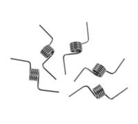 SEWACC 5 ressorts de rappel de porte de réfrigérateur - Ressort de torsion à patte décalée 1,3-10-40 - Charnière de remplacement fiable pour la réparation du volet de séparation de la
