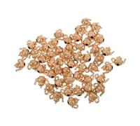 SEWACC 50 Pièces Alloy Kettle Pendant For DIY Jewelry Making Retro Decorative Charm For Necklace Bracelet Keychain Accessories