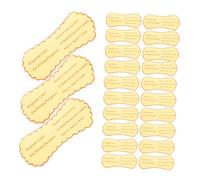 SEWACC 50 Pièces Autocollants Avertissement Adhésifs pour Maillots et Sous Vêtements Étiquettes Transparentes de Protection Stickers de Doublure Adhésive Durables pour Essais et Sécurité