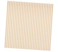 SEWACC 50 Pièces Bâtons Carrés Naturel pour Diy Travaux Manuels et Modélisation Architecturale Tiges Polyvalentes pour et Projets de Décoration