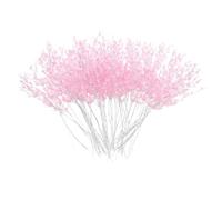 SEWACC 50 Pièces Fleurs Artificielles Roses en Acrylique pour Bijoux Diy, Décoration de Bracelets et Colliers Gouttes, pour Créations Artisanales Mariage