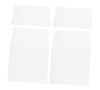 SEWACC 50 pièces Lot Plastification Film Autocollant Transparent Auto Adhésif pour Protection Photos Film Laminage Auto Scellant à Leau Albums Photo et Autocollants