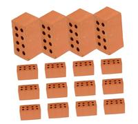SEWACC 50 pièces Mini Briques de Construction Réalistes pour Maquettes Architecturales Style Vintage Durable pour Projets DIY et Dioramas Miniature